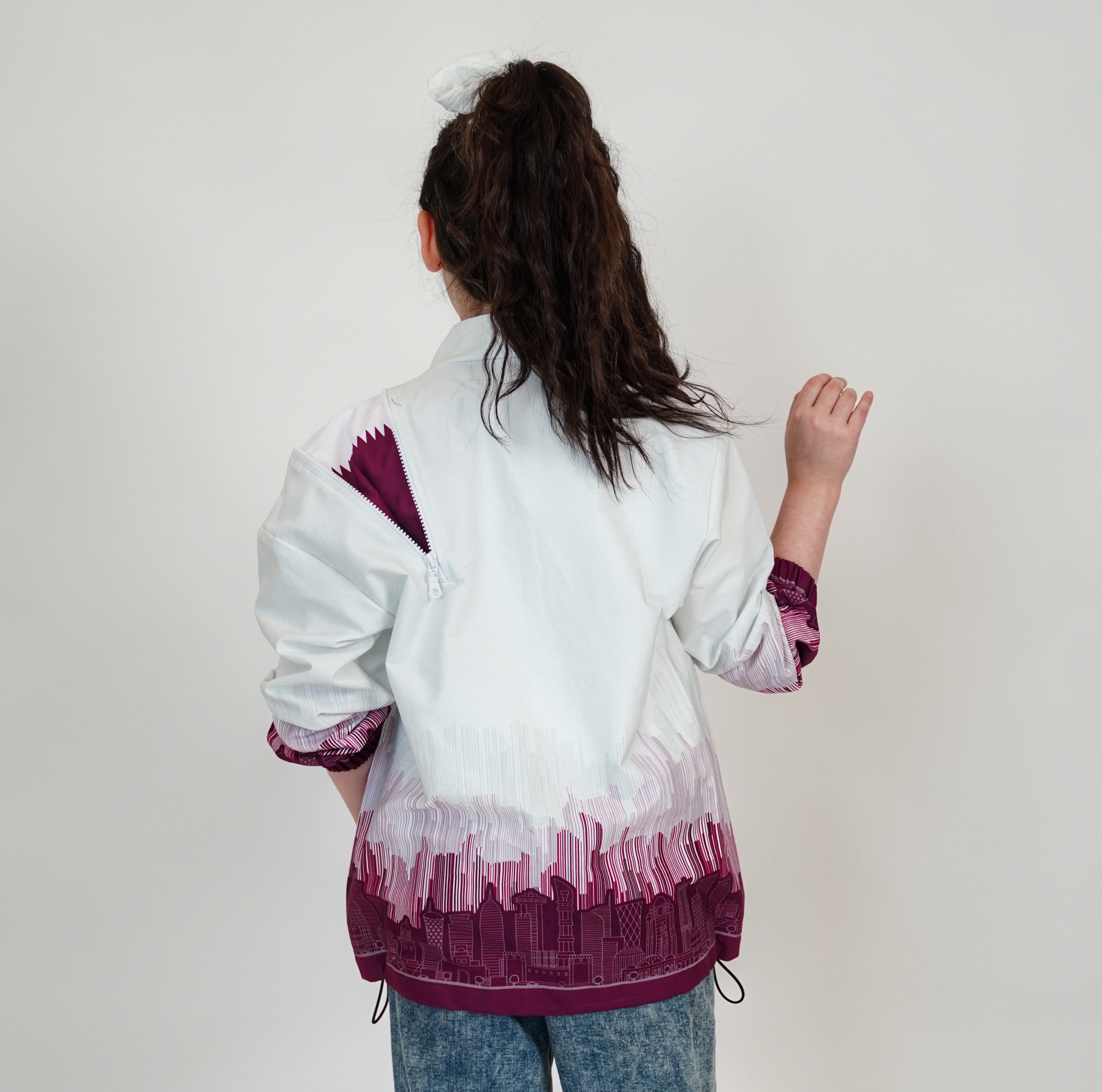 Qatar Skyline Jacket  - Unisex