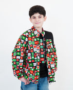 Load image into Gallery viewer, Kuwait Badges Jacket  - Unisex
