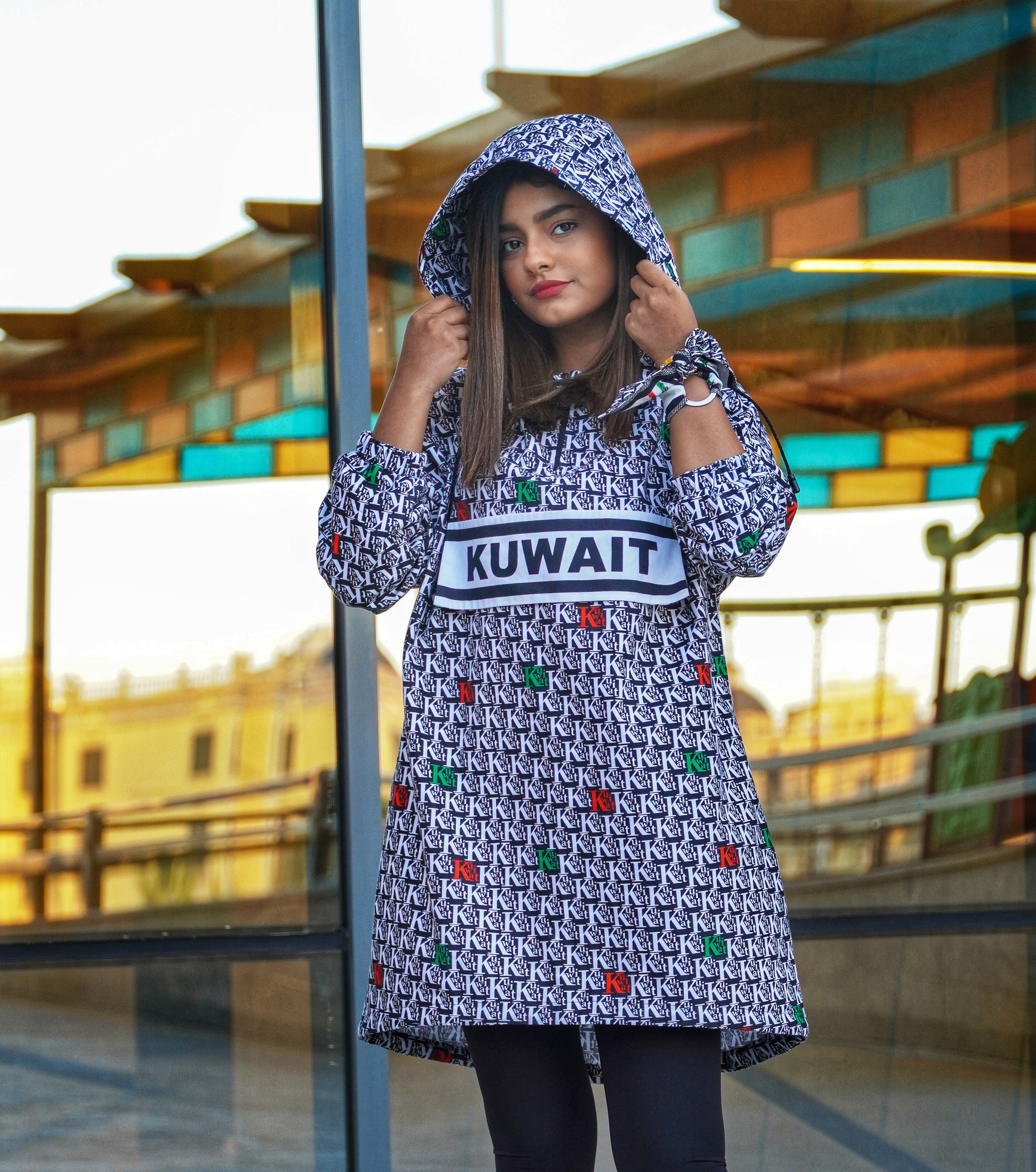 Kuwait Monogram Jacket - Women/Girls – Fabrics By Muna