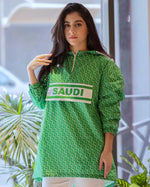 Load image into Gallery viewer, Saudi Monogram Jacket - Girls/Women
