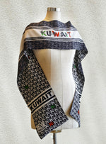 Load image into Gallery viewer, Kuwait Monogram Scarf - Unisex
