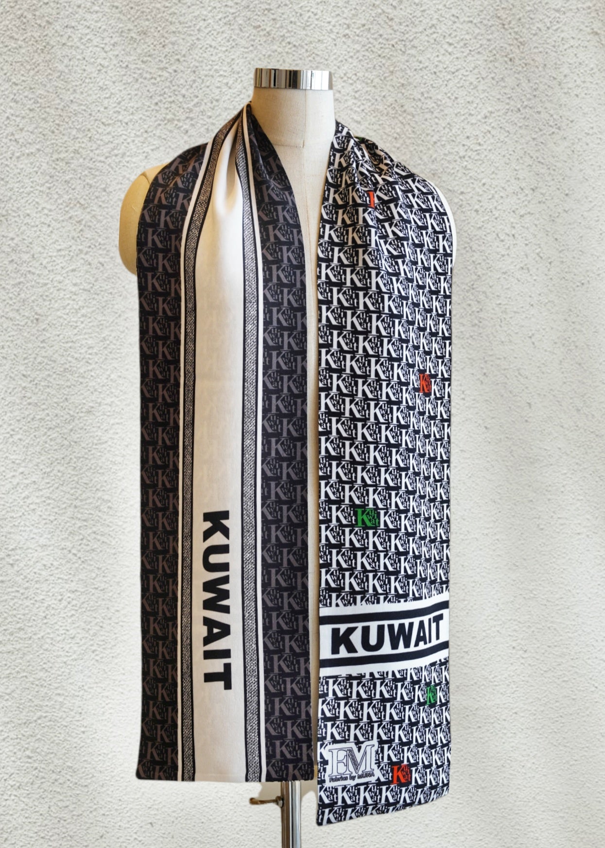 Kuwait Monogram Scarf - Unisex