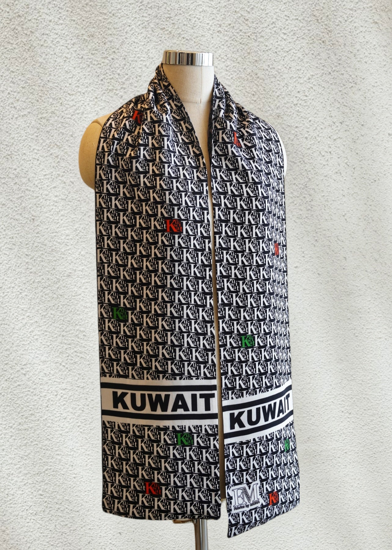 Kuwait Monogram Scarf - Unisex