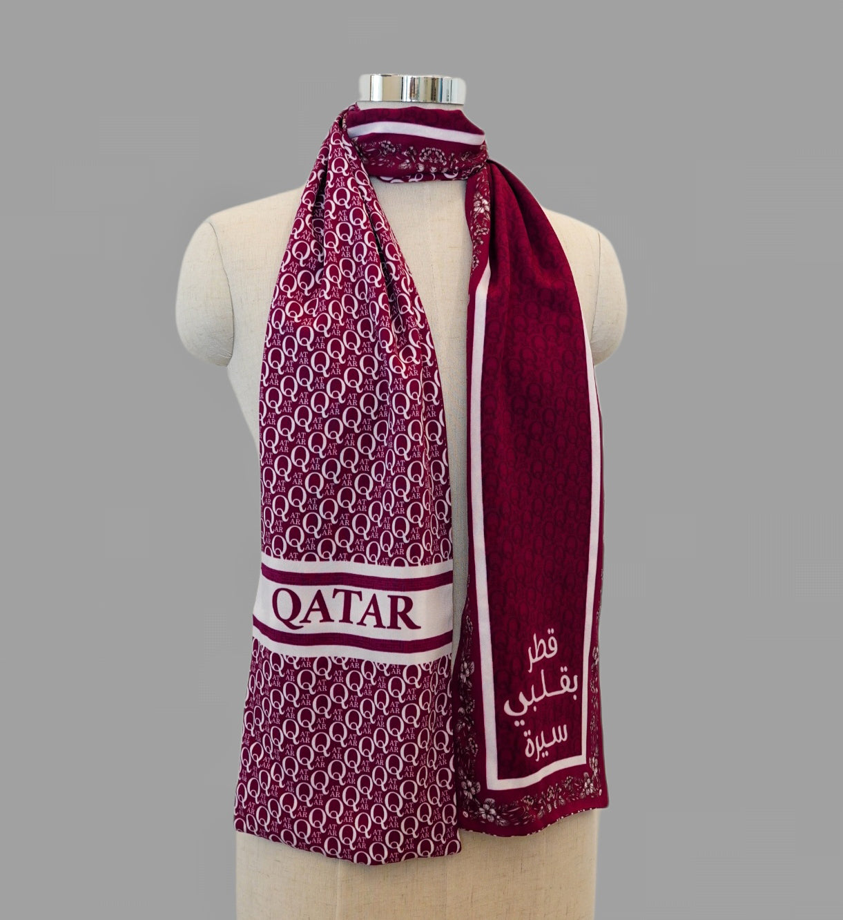 Qatar Monogram Scarf - Unisex